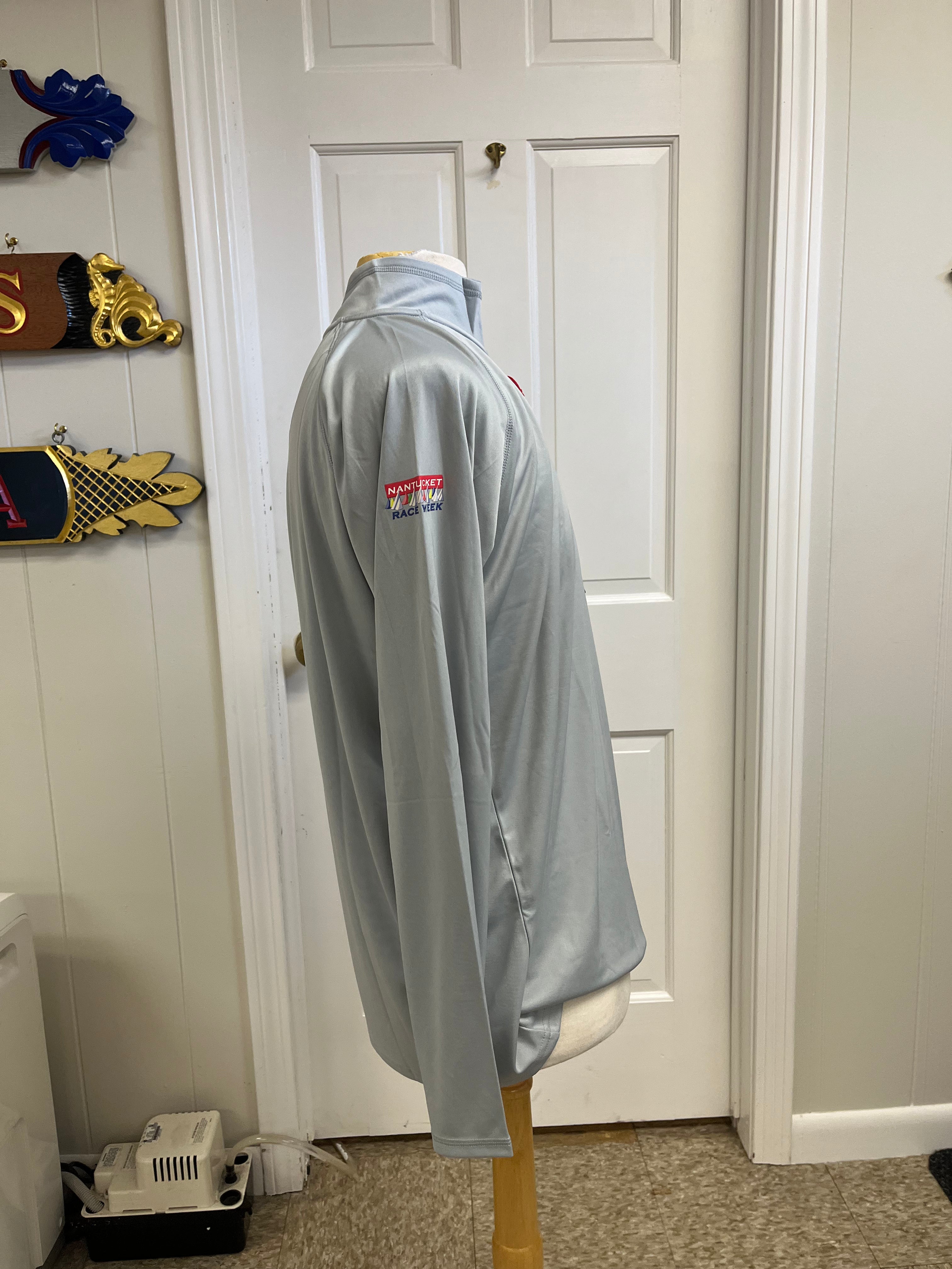 Gill UV Tec Long Sleeve Zip Tee Men's Grey